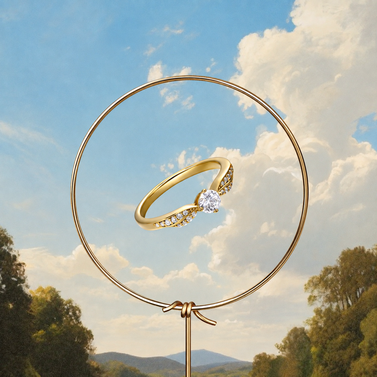 Anillo Snitch Dorada